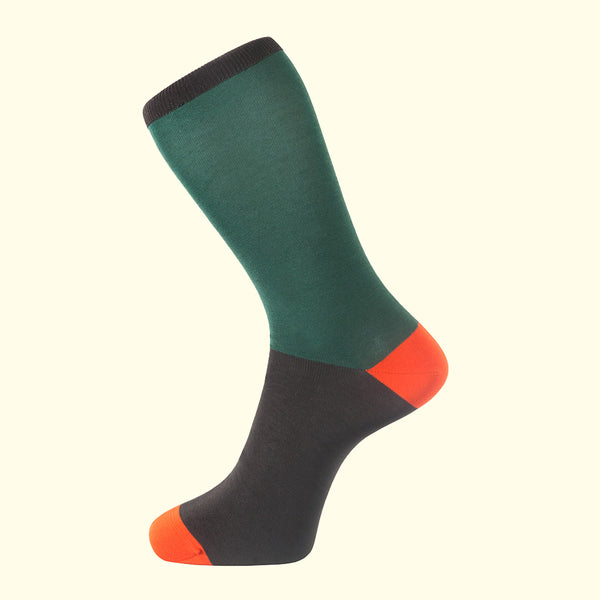 Design Inspiration: The Green Block Sock